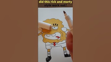 Draw SpongeBob SquarePants in 10 Art Styles Swap | Draw 1 Character in 10 Art Styles 👀 Part 7