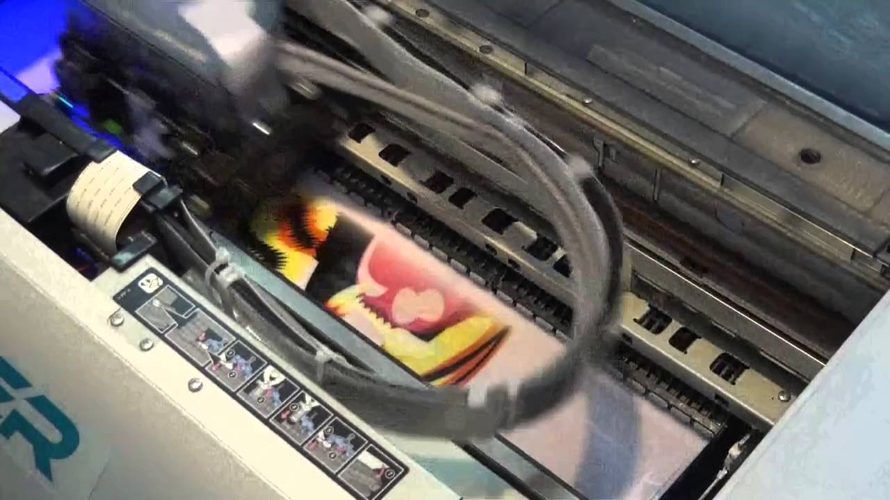 Online video demo of A2 WER D4880UV Printer 01