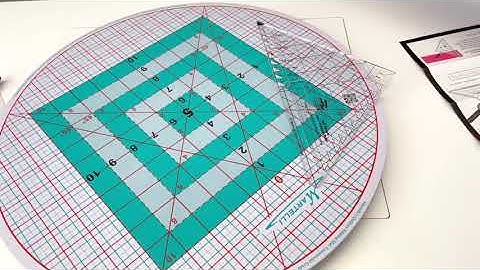 Creative Grids Half Square 4 in 1 Triangle Ruler