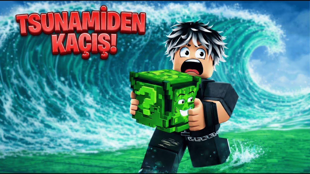 1 Saat Boyunca Lucky Block Topladım 😵‍💫 | Escape Tsunami For Brainrots | Roblox