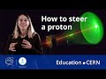 Electromagnetic Adventures #1: How to steer a proton