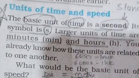 (Part 2) Class 7 Science Chapter 13 Motion And Time