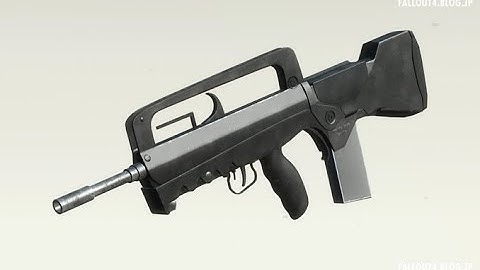 fallout4 MOD Review - Famas - A Standalone Rifle