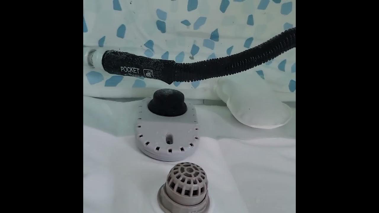 Hot tub Saluspa Colman blow up fix leaking and air leak with