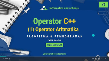 Operator Aritmatika