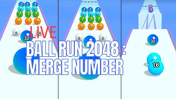 Ball Run 2048 Merge Number Live Game Ball 3D
