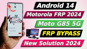 Android 14 - All Motorola Gmail Account Bypass | Moto G85 5g Frp Bypass New Solution 2024