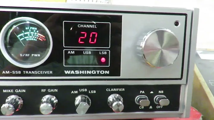 President Washington SSB CB Radio with D858 PLL chip