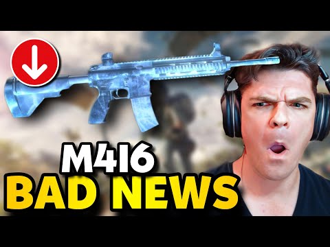 Bad News for the M416 in PUBG Mobile