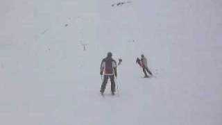 Crazy Ski Overtake