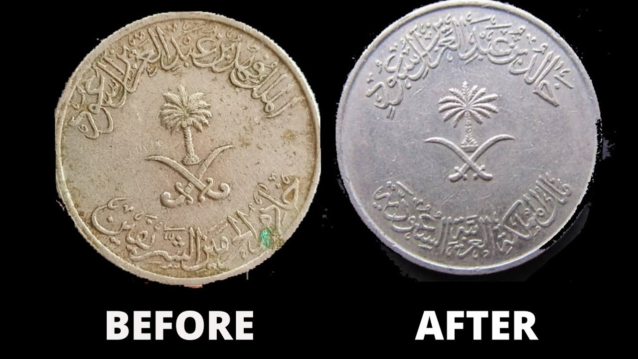 How to clean old coins without any damage 