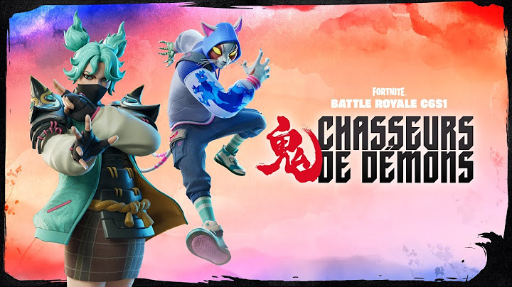 Fortnite Battle Royale Chapitre 6 - Saison 1 : 鬼 Chasseurs de démons | Mon frère et moi