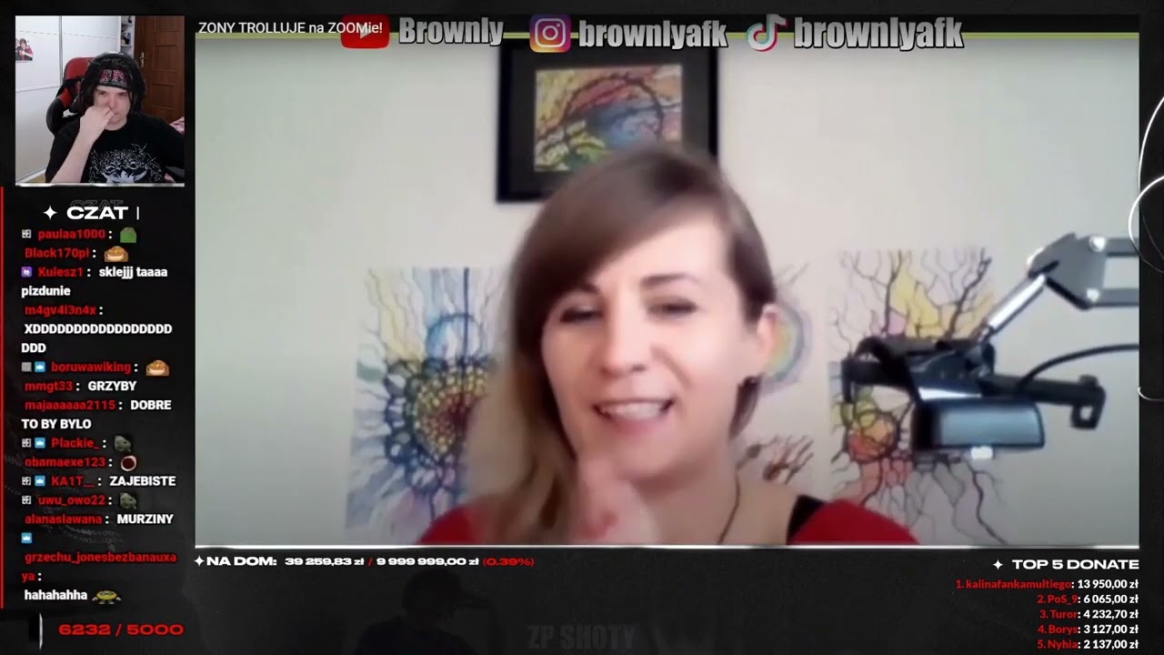 Multi oglada jak zoony troluje na zoomie