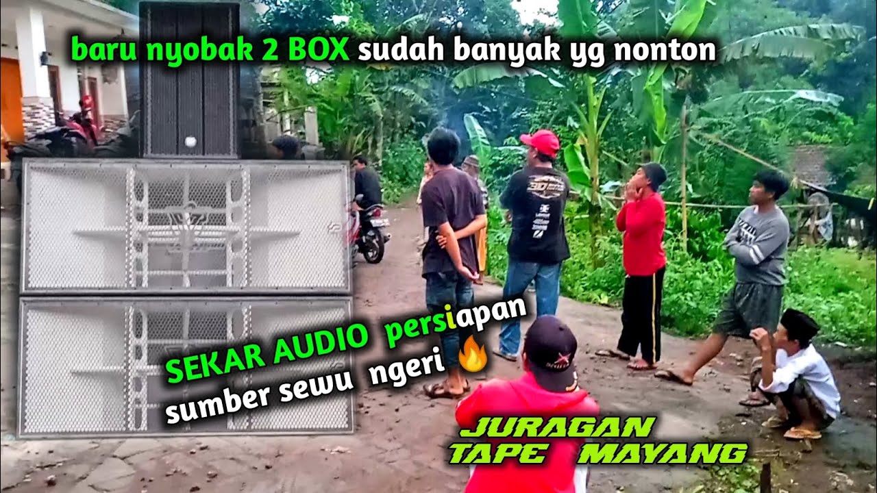 SEKAR AUDIO  jember Calon ke sumber sewu baru nyobak 2 BOX sudah banyak yang nonton
