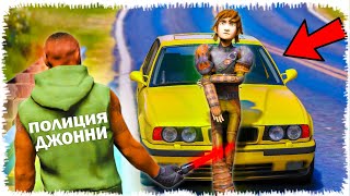 Полиция Джонни Қылмыскер Викинг Ұстады (Gta V) Жони Джони