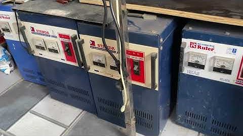 Thanh lý lô ổn áp Li-Oa , Ruler , Standa 7.5kva - 10kva giá rẻ. LH 0988.140.515