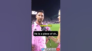 Thumbnail of Messi Is ANGRY At IShowSpeed