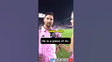 Messi Is ANGRY At IShowSpeed 