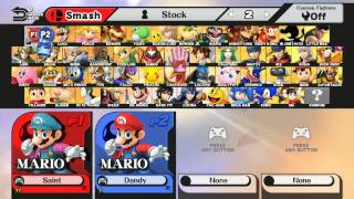 [CBU 7/3/2015][Smash 4] KaiserDandy (Little Mac/Mario) vs Saint (Mario)