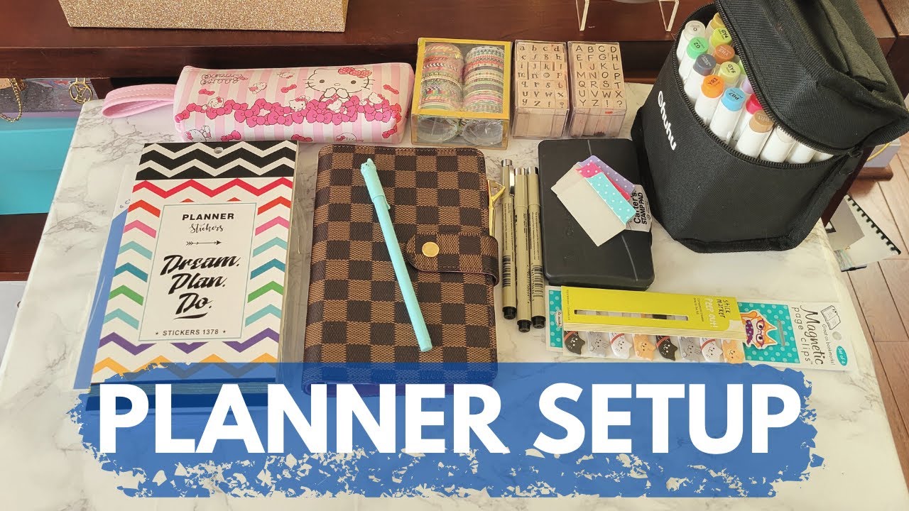 PLAN WITH ME | My *NEW* Planner | APRIL 2022 PLANNER SETUP