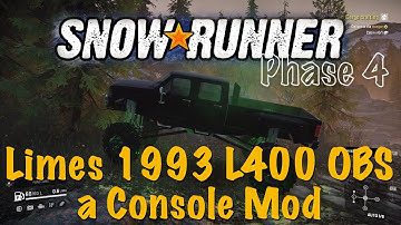 SnowRunner - Limes 1993 L400 OBS - a Console Mod