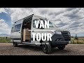 Custom Van Build (FULL TOUR) | Rossmönster | Sprinter 170&quot; 4x4 | 240