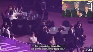 [Eng Sub] Idols React to BTS Daesang Speech at the 2019 Seoul Music Awards (SMA)