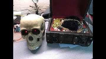 Down in the Lab with a Dead Mans Chest- Dungeons and Dragons Prop using Arduino Uno & Nano - Updated