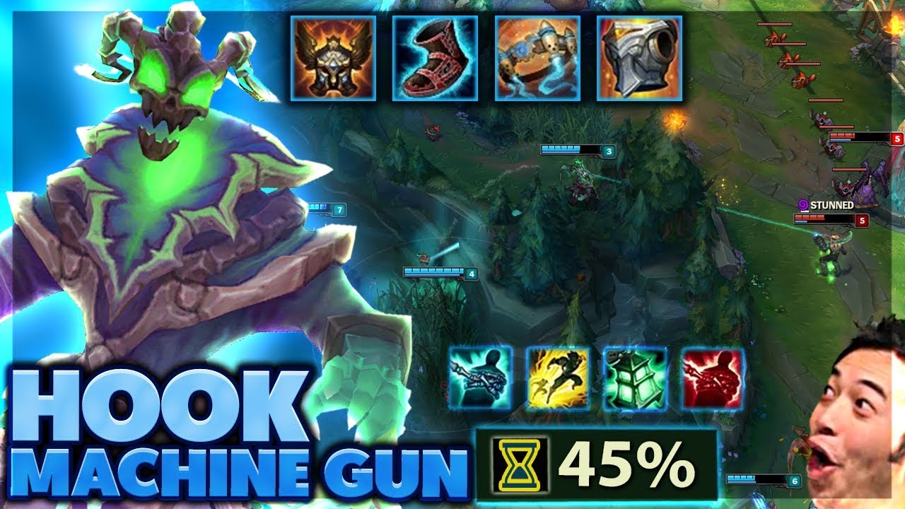 BEST THRESH GAME EVER | I FIGHT MERCH GUY | 45% CDR THRESH - BunnyFuFuu