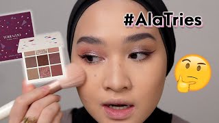 #Alatries Holika Holika Terazzo Dusty Eyeshadow Palette | Kiara Leswara