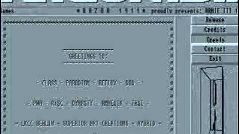 Razor 1911 Intro #08 (DOS) 1997