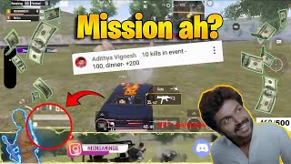 BGMI 10 Kills Challenge Completed 💪 | ₹300 Reward Mission with Adithya Bro🔥| Nish Gaming