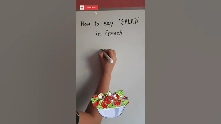 How to say SALAD in French - Learn French - Onward Academy | #fyp #shorts #foryou #viral