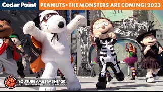 THE MONSTERS ARE COMING, CHARLIE BROWN! SNOOPY Cedar Point HalloWeekends 2023 @amusement420