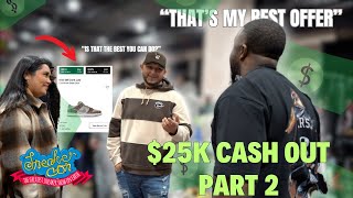 SPENDING $25,000 AT SNEAKER CON PHILADELPHIA! *INSANE STEALS & DEALS* (Part 2)