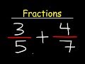 Introduction de base aux fractionsajouter soustraire multiplier et diviser des fractions