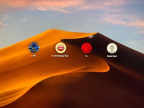 Apple - How to Change User Photo Icon / Login Icon