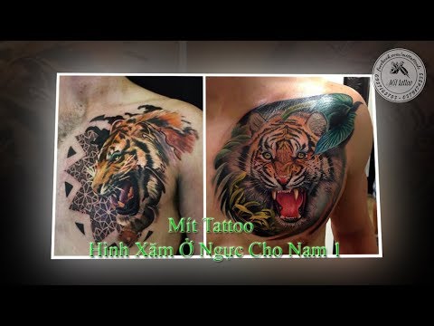 Hình Xăm Ở Ngực Cho Nam 1 - Mít Tattoo