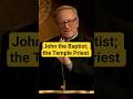 John the Baptist; the Temple Priest - Bishop Barron explains #faith #love #life #shorts #jesus #day