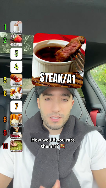 Blind Ranking Foods 🍱