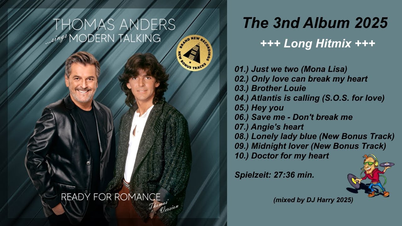 Thomas Anders - 3nd Album +++ Long Hitmix +++ (mixed by DJ Harry 2025)