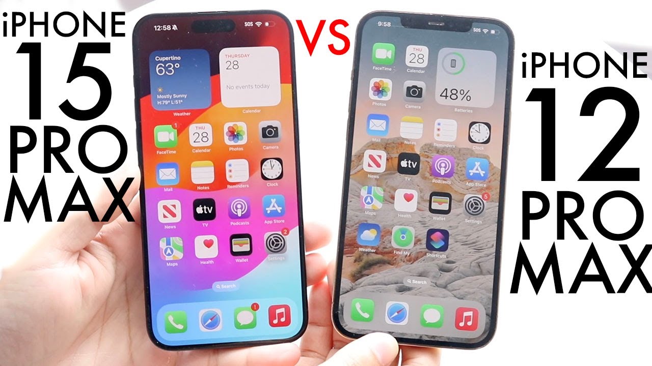 iPhone 15 Pro Max Vs iPhone 12 Pro Max! (Comparison) (Review