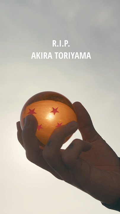 Thank You Akira Toriyama ​⁠#akiratoriyama #dragonball #anime ​⁠