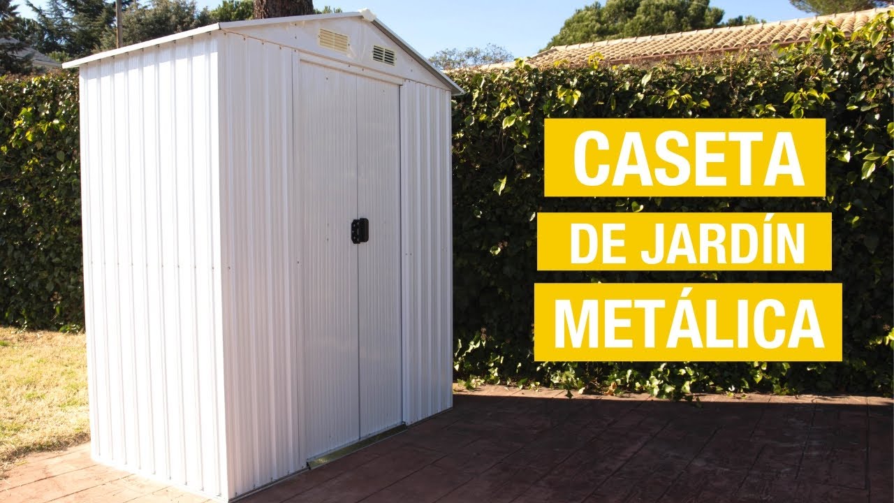 Cómo instalar una caseta de jardín metálica · Handfie DIY 