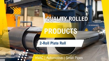 FACCIN: 2-roll Plate Roll | HVAC | Automotive | Small Pipes
