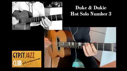 3 Hot Solos on Django’s ‘Duke & Dukie’ 🎸🔥 Gypsy Jazz Guitar