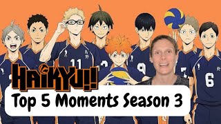 Haikyuu!! Season 3 Funny English Dub Moments Pt 1 