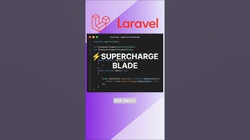🔥 Laravel Blade Hack: Create Custom Directives in 30 Sec! ⚡
