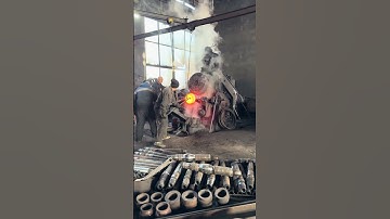 Inside the factory Factory Forging ASMR | Red Steel, Heavy Hammers #process #forging #factory
