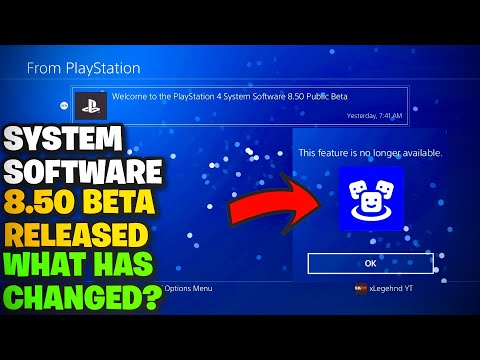 NEW PLAYSTATION 4 SYSTEM SOFTWARE UPDATE 8.50 RELEASED! PSN COMMUNITIES REMOVED & MORE!